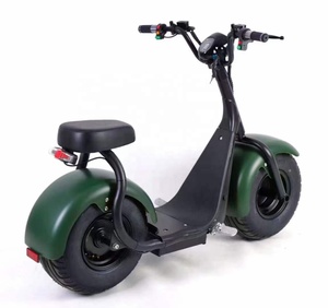 Scooter Elettrico CE 60V 1500W con Pneumatici Larghi, Stile Citycoco, Ruote Larghe - Product Image 2