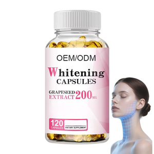 Hochwertige Glutathion-Bleaching-Kapseln von OEM mit Ergänzungs mitteln für Trauben kernex trakt zur Haut aufhellung - Product Image 1