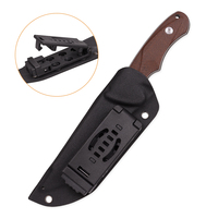 Couteau de chasse tactique à lame fixe D2 à pointe tombante, manche en Micarta, lame pleine longueur, idéal pour le bushcraft et le transport quotidien – Vente chaude