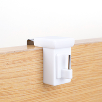 Support de fixation réglable pour tringle transversale, tringle à rideaux, tringle à serviettes, pour armoire, penderie, cadre de porte, organisateur