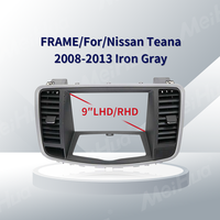 Kits de garnitures de tableau de bord de voiture personnalisés Meihua en ABS, accessoires de véhicule en ABS, cadre de façade de lecteur DVD pour Nissan Teana