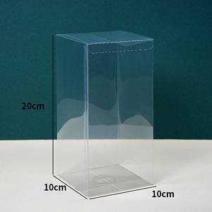 Boîte d'emballage carrée transparente en plastique PVC PET, vente chaude - Product Image 4