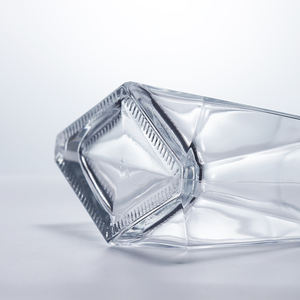 Bouteille de boisson à fond plat personnalisée en gros fond épais verre spiritueux Brandy <span class=keywords><strong>Xo</strong></span> whisky <span class=keywords><strong>rhum</strong></span> tequila <span class=keywords><strong>prix</strong></span> du fabricant - Product Image 5