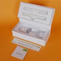 Kit de Gel Blanqueador Dental con Luz LED al 25% PAP, Sin Peróxido, Sin Sensibilidad, Sistema de Blanqueamiento Dental de Marca Privada, CE FDA ROHS