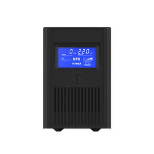 เครื่องสำรองไฟฟ้า Mountain Shield Ups 1000VA 600W สำหรับสำนักงาน ห้องคอมพิวเตอร์ พร้อมระบบปรับแรงดันไฟฟ้าและแบตเตอรี่สำรอง - Product Image 1