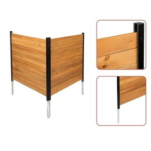 <span class=keywords><strong>รั้ว</strong></span>ไม้ซีดาร์สำหรับสระว่ายน้ำปรับแต่ง42in H x 38in W (2แผง) ถังขยะ<span class=keywords><strong>ล้อม</strong></span>รอบรั้วเครื่องปรับอากาศ - Product Image 5