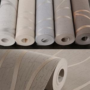 Carta da Parati 3D in PVC Spessa e Moderna, Effetto Ondulato, Non Tessuta, <span class=keywords><strong>per</strong></span> Decorazione Casa, Sfondo TV, Adesivo Murale <span class=keywords><strong>per</strong></span> Soggiorno - Product Image 6
