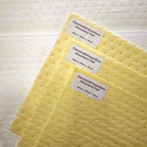 Tampons absorbants chimiques Laboratoire Tampons absorbants rapides à haute efficacité pour la manipulation d'urgence de liquides dangereux dans les usines - Product Image 4