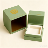Boîte cadeau rigide gaufrée de luxe pour collections de parfums haut de gamme