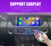 Navigateur GPS à écran tactile Android 12 de 128 Go avec CarPlay sans fil intégré pour Range Rover Vogue L322 V8 2002-2012