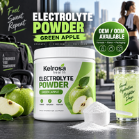 Sachets de poudre d'électrolytes sans sucre en gros – Booste l'énergie, équilibre intestinal, hydratation – Mélange de boisson électrolytique en poudre