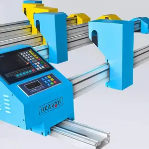 HEAVTH MG-2430 Small Plasma Cutter 220V gantry type CNC Metal Plates Cutting Machine Fastcam CNC