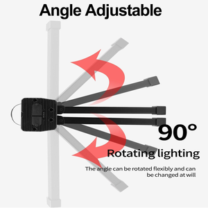 Rechargeable <b>LED</b> Magnetic Multi-Mode Work <b>Light</b> 5 Modes Versatile Foldable With Hanging Hook for Car Repair and <b>Workshop</b> ABS Lam - Product Image 3