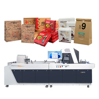 Kelier FI1000 Petite machine d'impression numérique en carton ondulé coloré produite en usine Imprimante de sacs kraft à passage unique