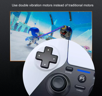 Coque de remplacement pour manette PS5, coque DIY (coque avant et coque arrière) pour manette PS5