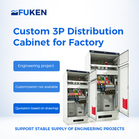 Boîtier de distribution électrique 3P personnalisé, ensemble complet, armoire électrique, protection IP55, pour générateur diesel industriel Fuken 1