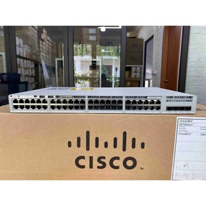 Brand New C9200-48P-E <strong>Cisco</strong> C9200 Series 48 Gigabit Electrical Port PoE+ Enterprise-class Power Supply Network Switch - Product Image 1