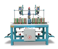 Machine à tricoter pour câble de haute qualité 16 broches Machine à tricoter Fil métallique Tressage élastique Tressage