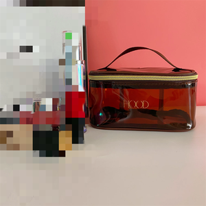 Sac à cosmétiques transparent multifonctionnel en plastique PVC Logo personnalisé - Product Image 5