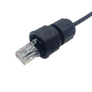 Conector de enchufe de aviación RJ45 impermeable de alta calidad, puerto de Terminal macho/hembra, receptáculo de alimentación para uso en Internet - Product Image 4