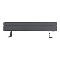 QSE Lighting Barre de lumière rideau à double rangée 150W 42 LED professionnelle DMX512 RGBW pour scène de danse, studio et clubs
