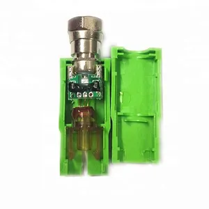 green shell Fiber Optic Equipment 1310-1550nm Male Passive Mini RF Node