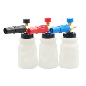 Nouveau design de haute qualité lave-<span class=keywords><strong>auto</strong></span> neige mousse Lance grande bouche bouteille de savon <span class=keywords><strong>lavage</strong></span> automatique réglable mousse canon buse - Product Image 1