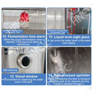 HNOC lote pasteurizador homogeneizador tanque proceso lácteo máquina leche Producción Línea <span class=keywords><strong>precio</strong></span> - Product Image 6