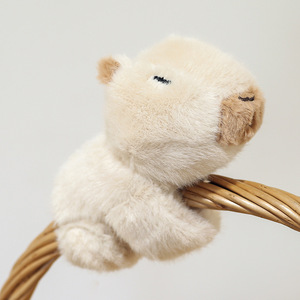 Agente de compras relleno Snap brasalete mano banda felpa capybara animal pulsera <span class=keywords><strong>Capibara</strong></span> peluche juguete Yiwu agente de juguete - Product Image 4
