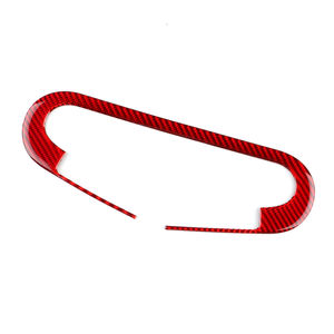 Pour BMW <span class=keywords><strong>Mini</strong></span> Countryman U25 F65 F66 F67 <span class=keywords><strong>Cooper</strong></span> S E SE J01 EV J05 Aceman 2024 voiture bouton de commande Central cadre en Fiber de carbone souple - Product Image 4