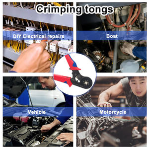 Kit d'outils de sertissage manuel OEM HSC8 6-4A pour embouts de câbles tubulaires 1200, avec boîte de rangement - Product Image 6