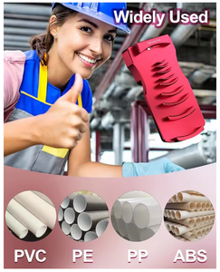 9 in 1 Adjustable PVC <strong>Chamfer</strong> <strong>Tool</strong> for 0 5 to 4 Inch Plastic <strong>Pipes</strong> Effective <strong>Pipe</strong> Reamer - Product Image 5