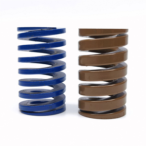 Molla a spirale rettangolare Ultra spessa diametro blu stampo diverso molla leggera - Product Image 1