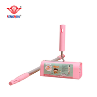 Benutzer definierte breite 16cm 30 60 90 100 Blatt Tear Paper Adhesive Sticky Staub reinigung Flusen entferner Rolle für Kleidung Boden Haustier