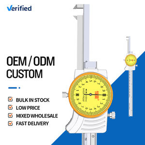 हेंगलींग उच्च-सटीक स्टेनलेस स्टील डायल कैलिपर्स आंतरिक ग्रूव दूरी माप +/-0.04 मिमी सटीकता द्विदिशात्मक - Product Image 4