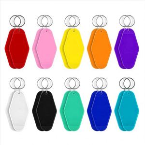 Sy62 Wholesale Plastic Keychain Custom Logo Hotel Number Colorful Luggage Abs Motel <b>Tag</b> - Product Image 1
