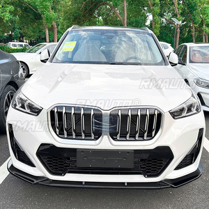 Front Bumper Lip Spoiler Diffuser Splitters Body Kit Aprons Cover Guard Trim for BMW X1 U11 M Sport 2023-2024 - Product Image 4