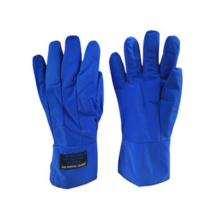 Guantes Criogénicos de Nitrógeno Líquido al por Mayor, Guantes de Seguridad Resistentes al Frío y a Bajas Temperaturas para Uso en Laboratorio, Equipo de Seguridad - Product Image 4