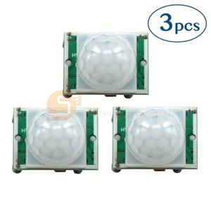 3 stuks HC-SR501 PIR infrarood bewegingssensormodule voor Arduino en Raspberry Pi - Product Image 1