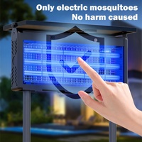 Lampe anti-moustiques à énergie solaire, étanche pour l'extérieur, nouveau jardin de cour, villa de verger, nouveau répulsif anti-moustiques