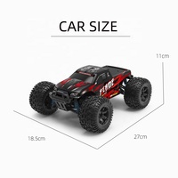 Nouvelle voiture télécommandée Monster Truck 4x4 haute vitesse à l'échelle 1:16 pour adultes et enfants, 35+ MPH, 4 canaux, portée de 80 m, câble USB inclus