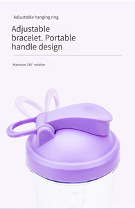 Portable Mixer Cup USB Rechargeable <strong>Shaker</strong> Cups Bottled Protein Shake Water Bottle <strong>Electric</strong> <strong>Shaker</strong> Gym Protein Shake Bottle - Product Image 2