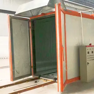 Linha automática de revestimento em pó para máquinas de metal de pré-tratamento por spray