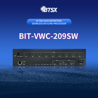 Commutateur de processeurs de fusion sans coupure, VWC-209SW, 2 entrées 9 sorties