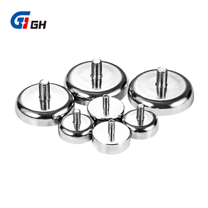 Cao Kéo Lực Lượng NdFeB Nữ Cup Neodymium Nồi Nam Châm Với Bên Ngoài Vít Chủ Đề Gắn Fastener Nam Châm Cho Công Nghiệp Sử Dụng - Product Image 2