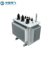Transformateur de distribution triphasé S22 immergé dans l'huile 11kV 230V 10KVA-50000KVA, transformateur de puissance industriel, refroidissement ONAN/ONAF
