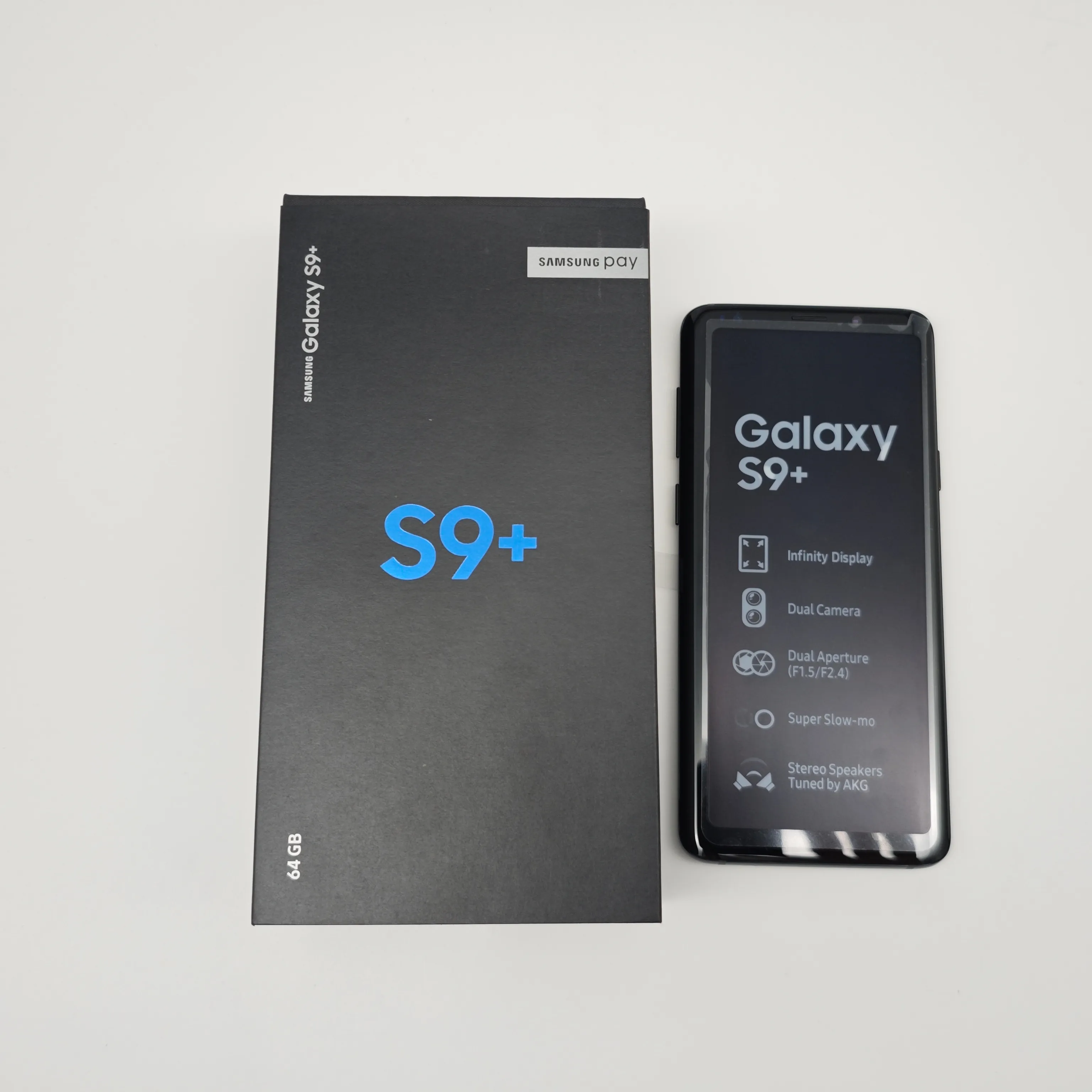 Factory wholesale used unlocked original cell phone Samsung Galaxy S9+ Android large screen used cell phone