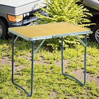 Tragbarer leichter MDF Bistro tisch für das Essen im Freien Moderne Klapp terrasse Garden Beach Picknick Camping Courtyard Hotel Verwendung