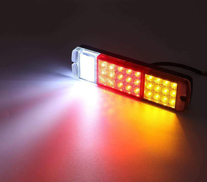 1X ไฟท้าย LED 47ดวงโคมไฟสี่เหลี่ยมผืนผ้า12V สำหรับรถกระบะ Hj47 <span class=keywords><strong>Hj45</strong></span> Fj45 Fj40 - Product Image 4