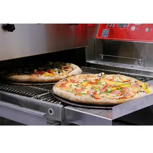 Technologie "Impingement" Four à bande transporteuse Four à pizza en matériau d'isolation thermique Four de terrasse électrique à vendre